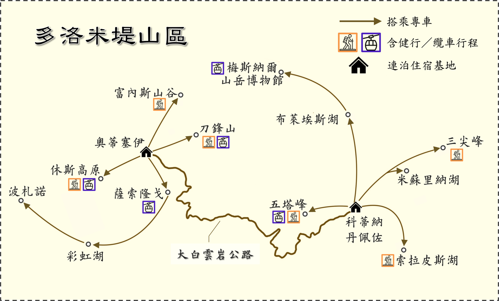 北義行程地圖二